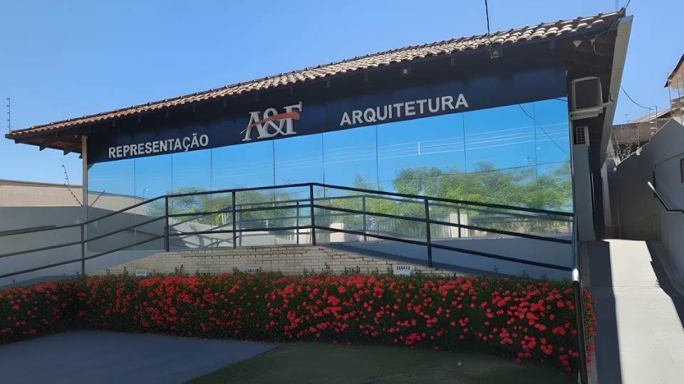 Fachada da A&F Representações